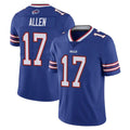 Odoa B.Bills #17 Josh Allen Player Royal Vapor Untouchable Limited Stitched Jerseys