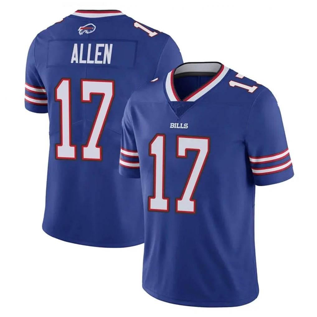 Odoa B.Bills #17 Josh Allen Player Royal Vapor Untouchable Limited Stitched Jerseys