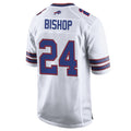 Odoa B.Bills #24 Cole Bishop Player White Home Game Stitched Jerseys