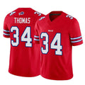 Odoa B.Bills #34 Thurman Thomas Player Red Vapor F.U.S.E. Limited Home Game Stitched Jerseys