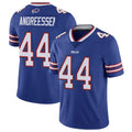 Odoa B.Bills #44 Joe Andreessen Player Royal Vapor Untouchable Limited Stitched Jerseys