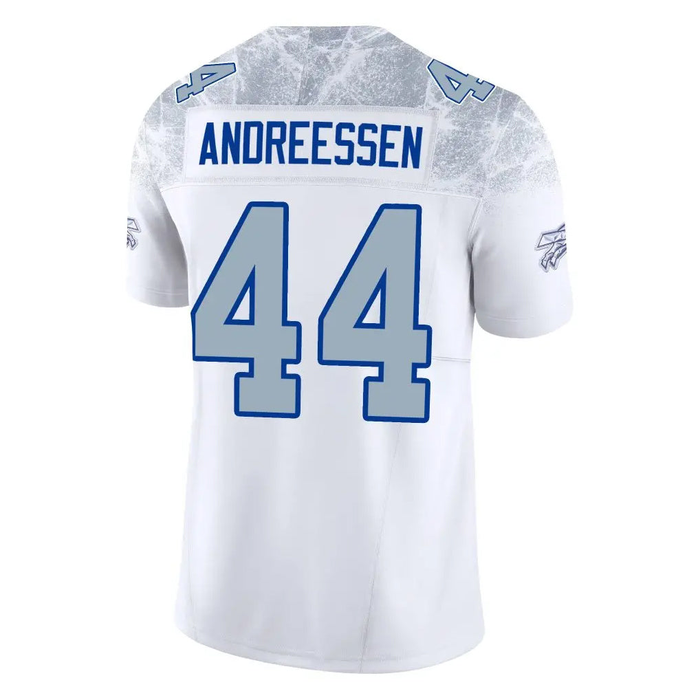 Odoa B.Bills #44 Joe Andreessen Player White Rivalries Collection Vapor Limited Stitched Jerseys