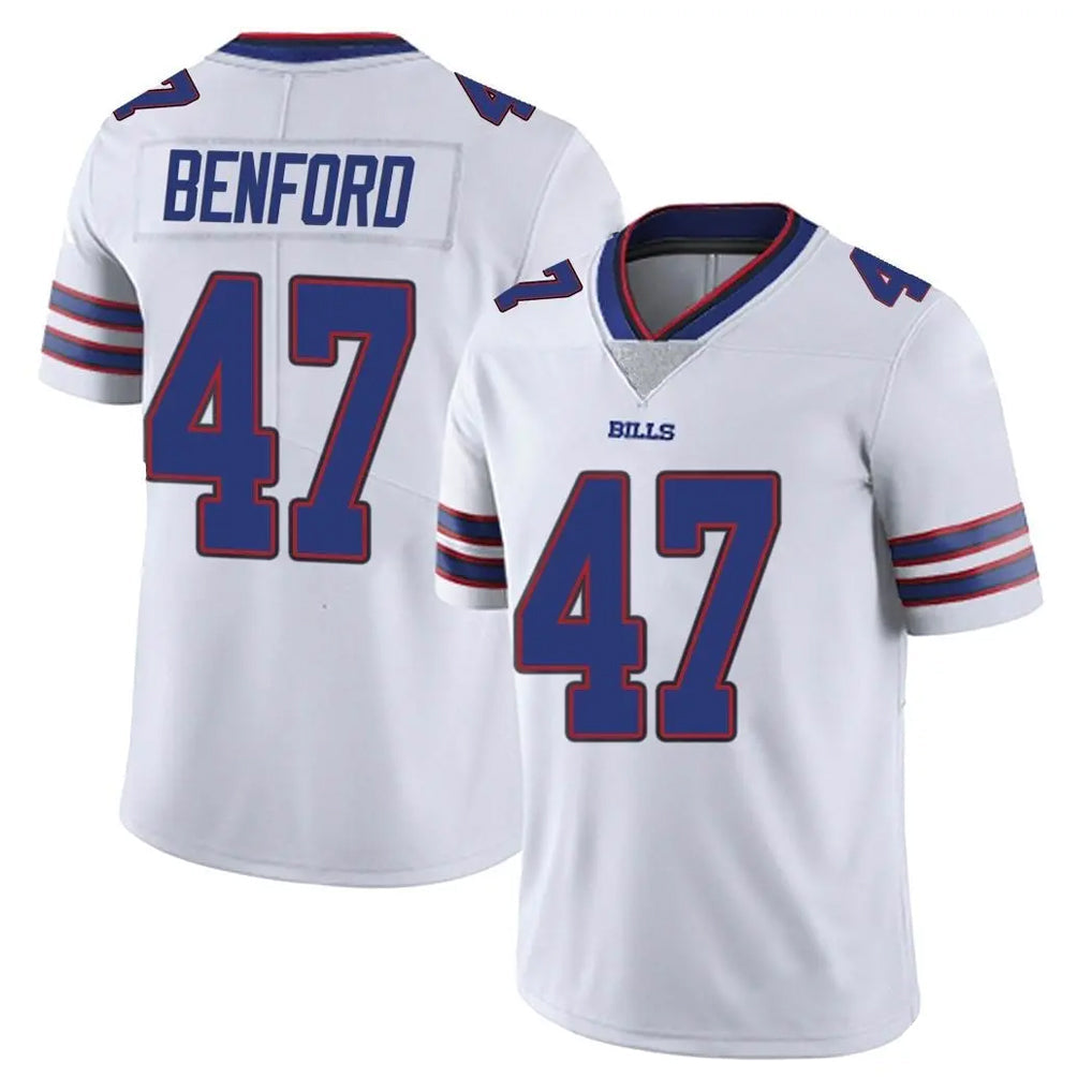 Odoa B.Bills #47 Christian Benford Player White Vapor Untouchable Limited Stitched Jerseys