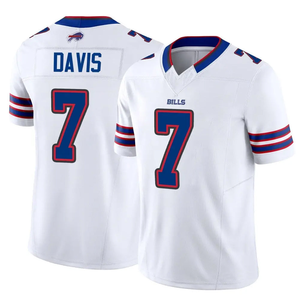 Odoa B.Bills #7 Ray Davis Player White Vapor F.U.S.E. Limited Stitched Jerseys