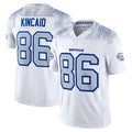 Odoa B.Bills #86 Dalton Kincaid Player White Rivalries Collection Vapor Limited Stitched Jerseys