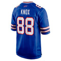 Odoa B.Bills #88 Dawson Knox Royal Game Stitched Jerseys