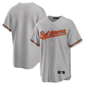 Odoa B.Orioles Gray Home Game Blank Player Stitched Jerseys