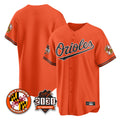 Odoa B.Orioles Orange 30th Anniversary of 2131 Home Game Blank Player Stitched Jerseys