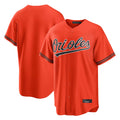 Odoa B.Orioles Orange Home Game Blank Player Stitched Jerseys
