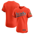 Odoa B.Orioles Orange Limited Elite Home Game Blank Player Stitched Jerseys