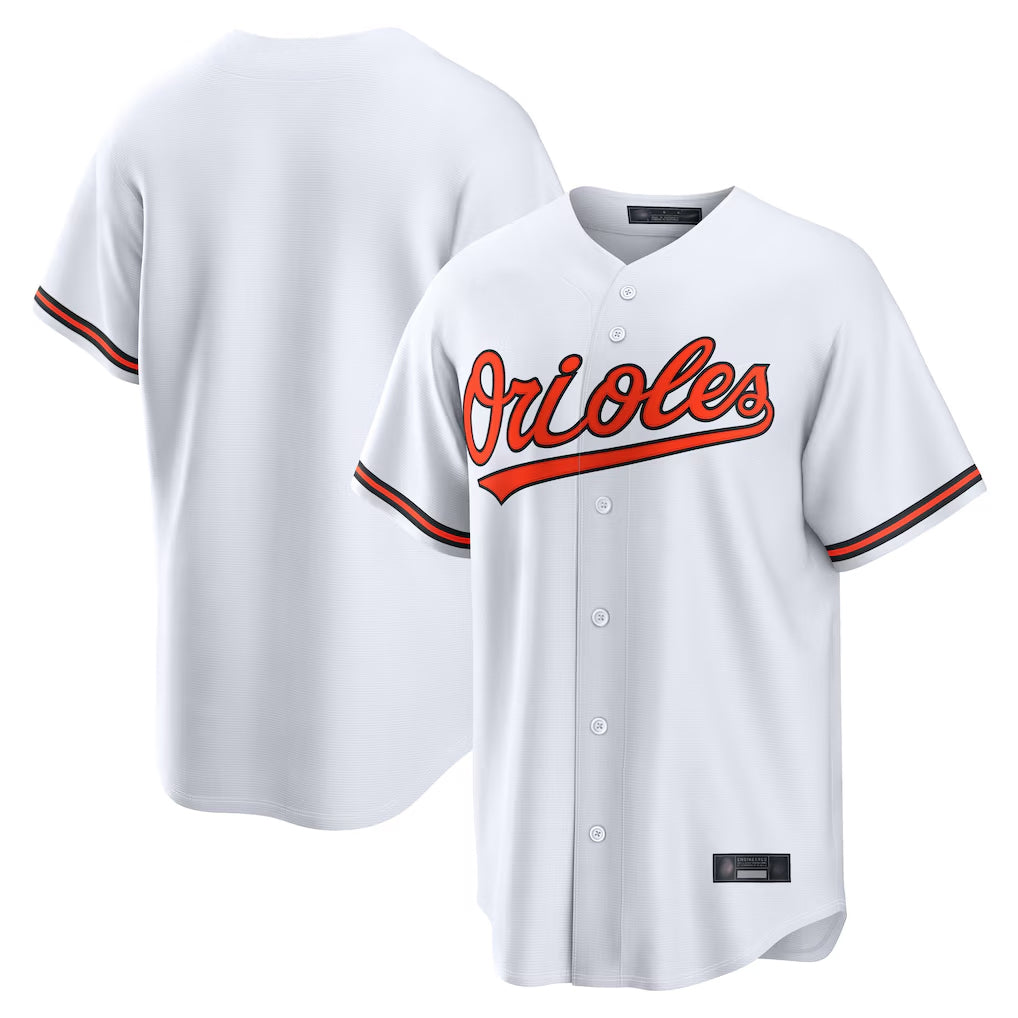 Odoa B.Orioles White Home Game Blank Player Stitched Jerseys