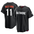 Odoa B.Orioles #11 Jordan Westburg Player Black City Connect Home Game Stitched Jerseys