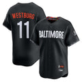 Odoa B.Orioles #11 Jordan Westburg Player Black City Connect Limited Home Game Stitched Jerseys