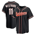 Odoa B.Orioles #11 Jordan Westburg Player Black Snake Skin City Home Game Stitched Jerseys