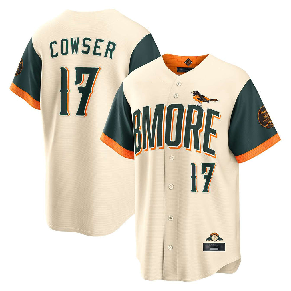 Odoa B.Orioles #17 Colton Cowser Player Cream 2026 City Connect Limited Elite Home Game Stitched Jerseys