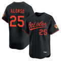 Odoa B.Orioles #25 Pete Alonso Player Black Limited Home Game Stitched Jerseys