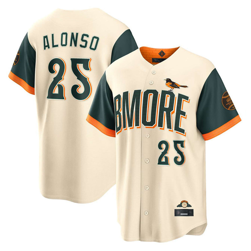 Odoa B.Orioles #25 Pete Alonso Player Cream 2026 City Connect Home Game Stitched Jerseys