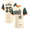 Odoa B.Orioles #25 Pete Alonso Player Cream 2026 City Connect Limited Elite Home Game Stitched Jerseys