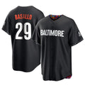 Odoa B.Orioles #29 Samuel Basallo Player Black City Connect Home Game Stitched Jerseys