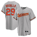 Odoa B.Orioles #29 Samuel Basallo Player Gray Home Game Stitched Jerseys