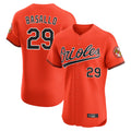 Odoa B.Orioles #29 Samuel Basallo Player Orange Limited Elite Home Game Stitched Jerseys