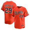 Odoa B.Orioles #29 Samuel Basallo Player Orange Limited Home Game Stitched Jerseys