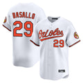 Odoa B.Orioles #29 Samuel Basallo Player White Limited Home Game Stitched Jerseys