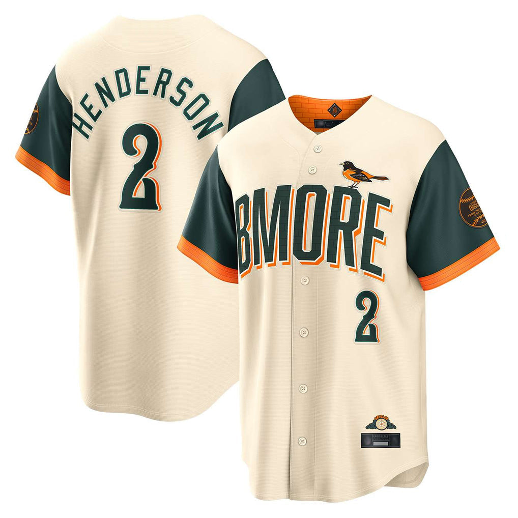 Odoa B.Orioles #2 Gunnar Henderson Player Cream 2026 City Connect Home Game Stitched Jerseys