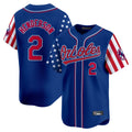 Odoa B.Orioles #2 Gunnar Henderson Player Royal Independence Day Vapor Premier Limited Home Game Stitched Jerseys