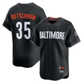 Odoa B.Orioles #35 Adley Rutschman Player Black City Connect Limited Home Game Stitched Jerseys