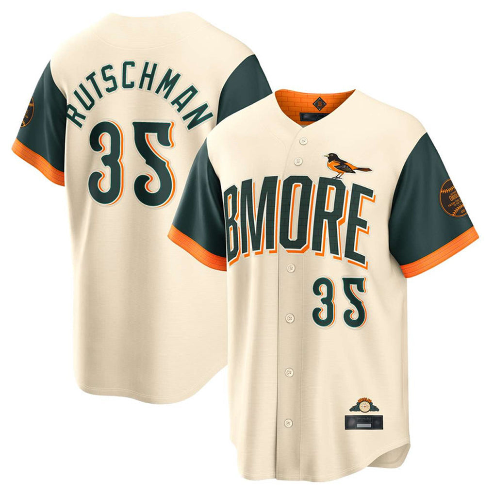 Odoa B.Orioles #35 Adley Rutschman Cream 2026 City Connect Home Game Stitched Jerseys