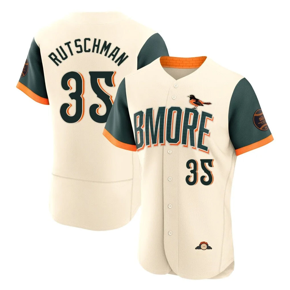 Odoa B.Orioles #35 Adley Rutschman Player Cream 2026 City Connect Limited Elite Home Game Stitched Jerseys