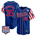 Odoa B.Orioles #35 Adley Rutschman Player Royal USA 250 Independence Day Vapor Premier Limited Home Game Stitched Jerseys