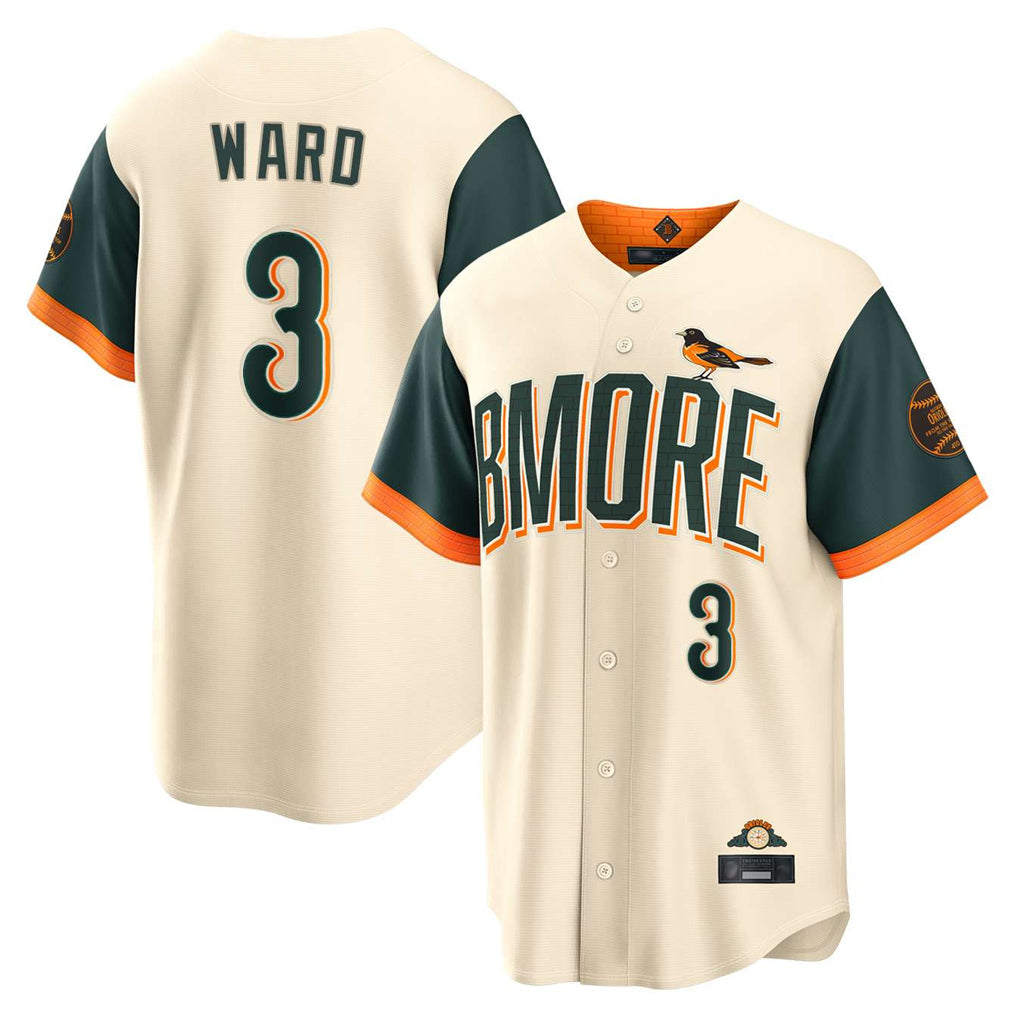 Odoa B.Orioles #3 Taylor Ward Player Cream 2026 City Connect Home Game Stitched Jerseys