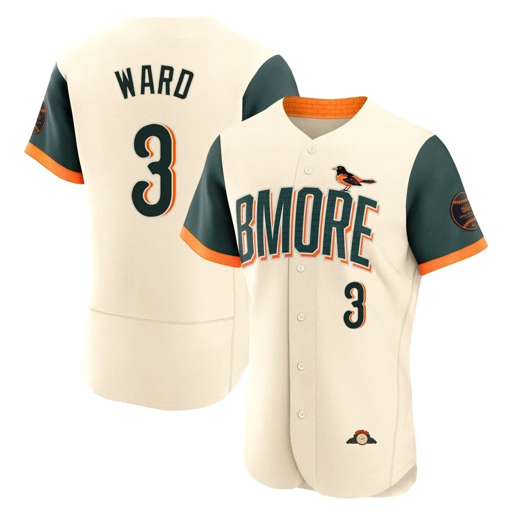 Odoa B.Orioles #3 Taylor Ward Player Cream 2026 City Connect Limited Elite Home Game Stitched Jerseys