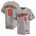 Odoa B.Orioles #6 Ryan Mountcastle Player Gray Limited Home Game Stitched Jerseys