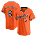 Odoa B.Orioles #6 Ryan Mountcastle Player Orange T-shirt Limited Home Game Stitched Jerseys