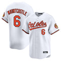 Odoa B.Orioles #6 Ryan Mountcastle Player White Limited Home Game Stitched Jerseys