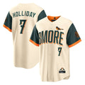 Odoa B.Orioles #7 Jackson Holliday Player Cream 2026 City Connect Home Game Stitched Jerseys