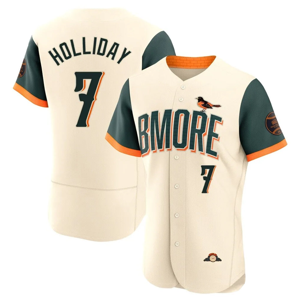 Odoa B.Orioles #7 Jackson Holliday Player Cream 2026 City Connect Limited Elite Home Game Stitched Jerseys