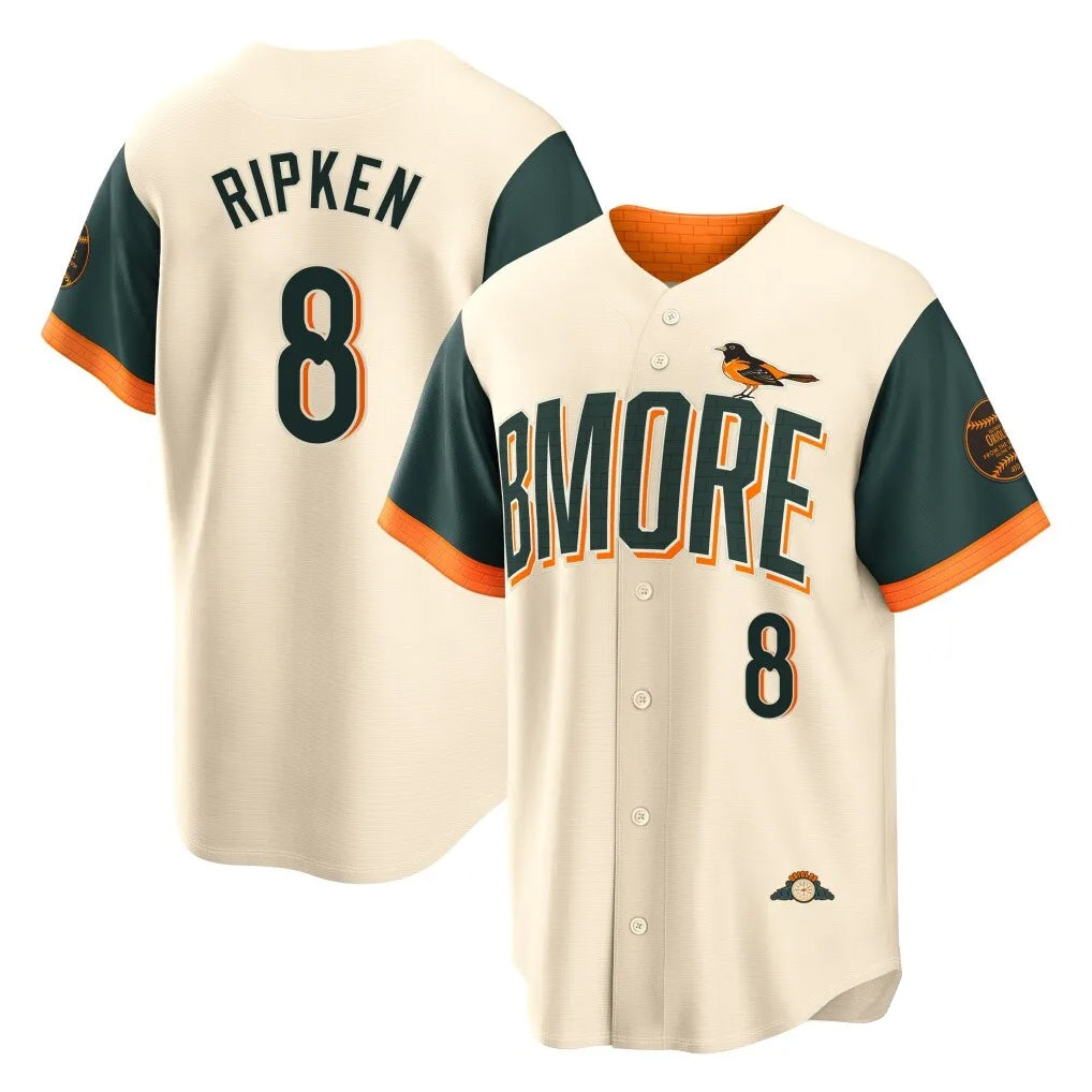 Odoa B.Orioles #8 Cal Ripken Player Cream 2026 City Connect Home Game Stitched Jerseys
