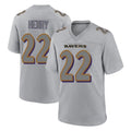 Odoa B.Ravens #22 Derrick Henry Player Gray Replica Limited Stitched Jerseys