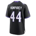 Odoa B.Ravens #44 Marlon Humphrey Player Black Home Game Stitched Jerseys