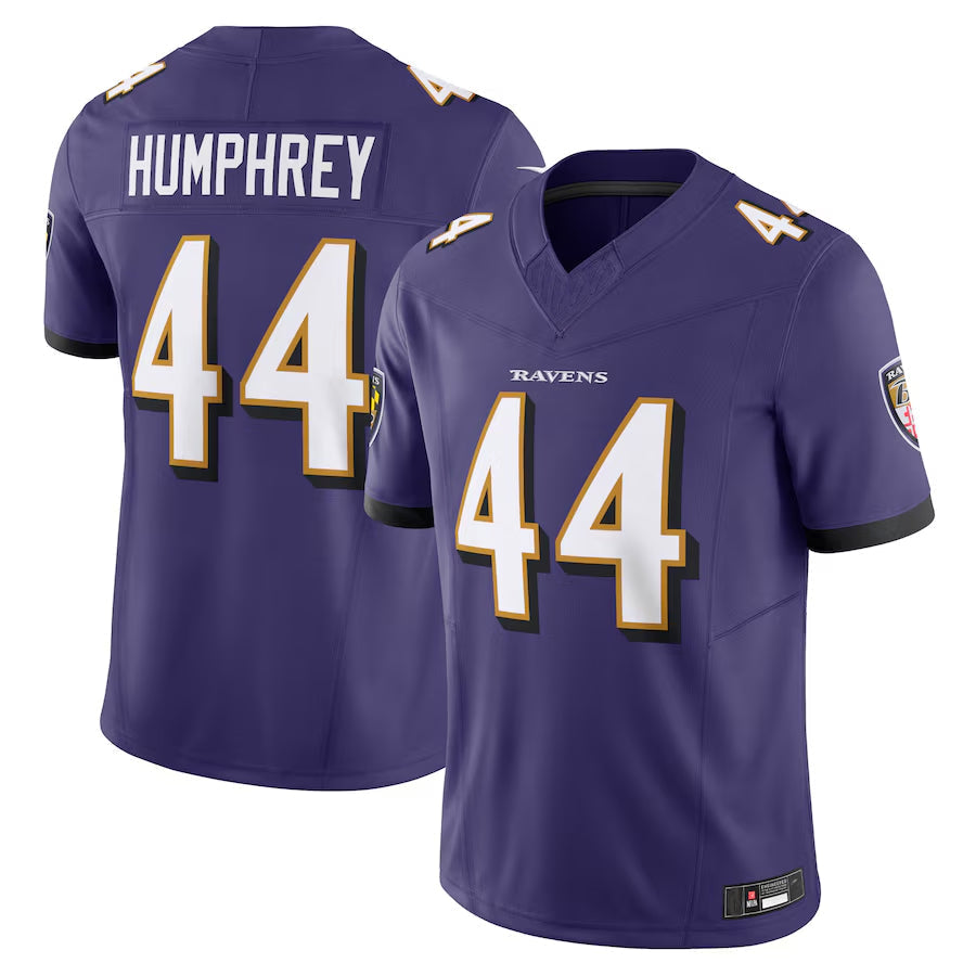 Odoa B.Ravens #44 Marlon Humphrey Player Purple Vapor F.U.S.E. Limited Home Game Stitched Jerseys