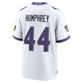 Odoa B.Ravens #44 Marlon Humphrey Player White Home Game Stitched Jerseys