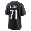 Odoa B.Ravens #71 Olaivavega Ioane Player Black Home Game Stitched Jerseys