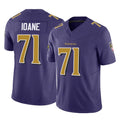 Odoa B.Ravens #71 Olaivavega Ioane Player Purple Vapor F.U.S.E. Limited Game Stitched Jerseys