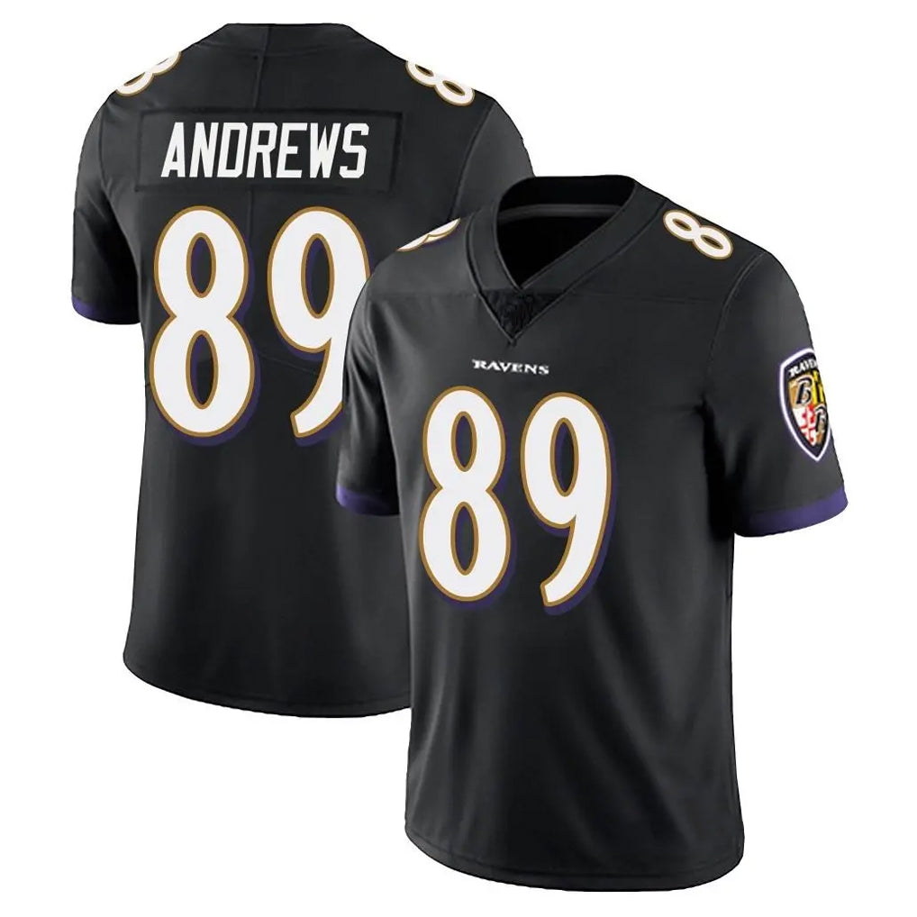 Odoa B.Ravens #89 Mark Andrews Player Black Vapor Untouchable Limited Home Stitched Jerseys