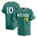 Odoa B.Red Sox #10 Trevor Story Player Green City Connect Limited Home Game Stitched Jerseys