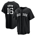 Odoa B.Red Sox #16 Jarren Duran Player Black Home Game Stitched Jerseys